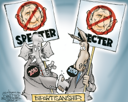 SPECTER BUILDS BIPARTISANSHIP by John Cole