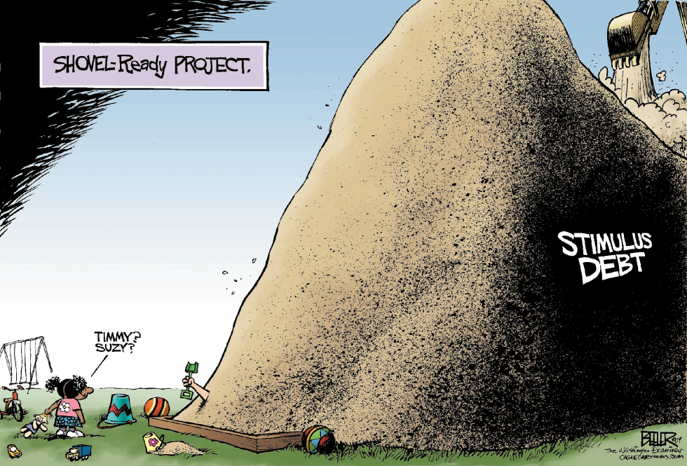  STIMULUS SANDBOX by Nate Beeler