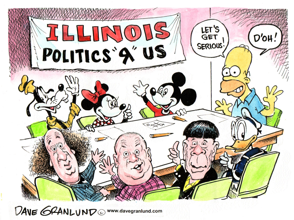  ILLINOIS POLITICS by Dave Granlund