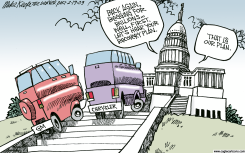 MORE AUTO BAILOUT by Mike Keefe