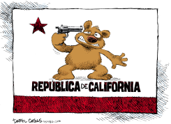 SUICIDIO DEL PRESUPUESTO DE CALIFORNIA  by Daryl Cagle