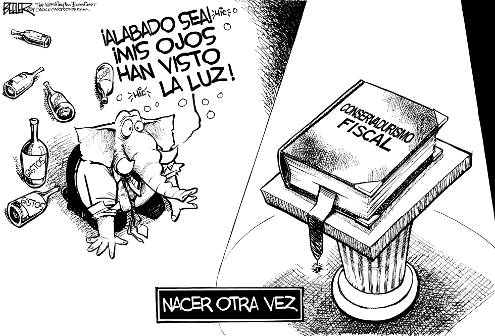  EL GOP ENCUENTRA UNA RELIGION by Nate Beeler