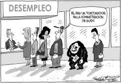 TORTURADOR EN EL DESEMPLEO by Bob Englehart