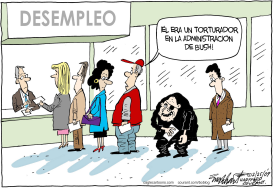 TORTURADOR EN EL DESEMPLEO  by Bob Englehart