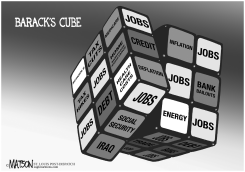 BARACK'S CUBE by RJ Matson