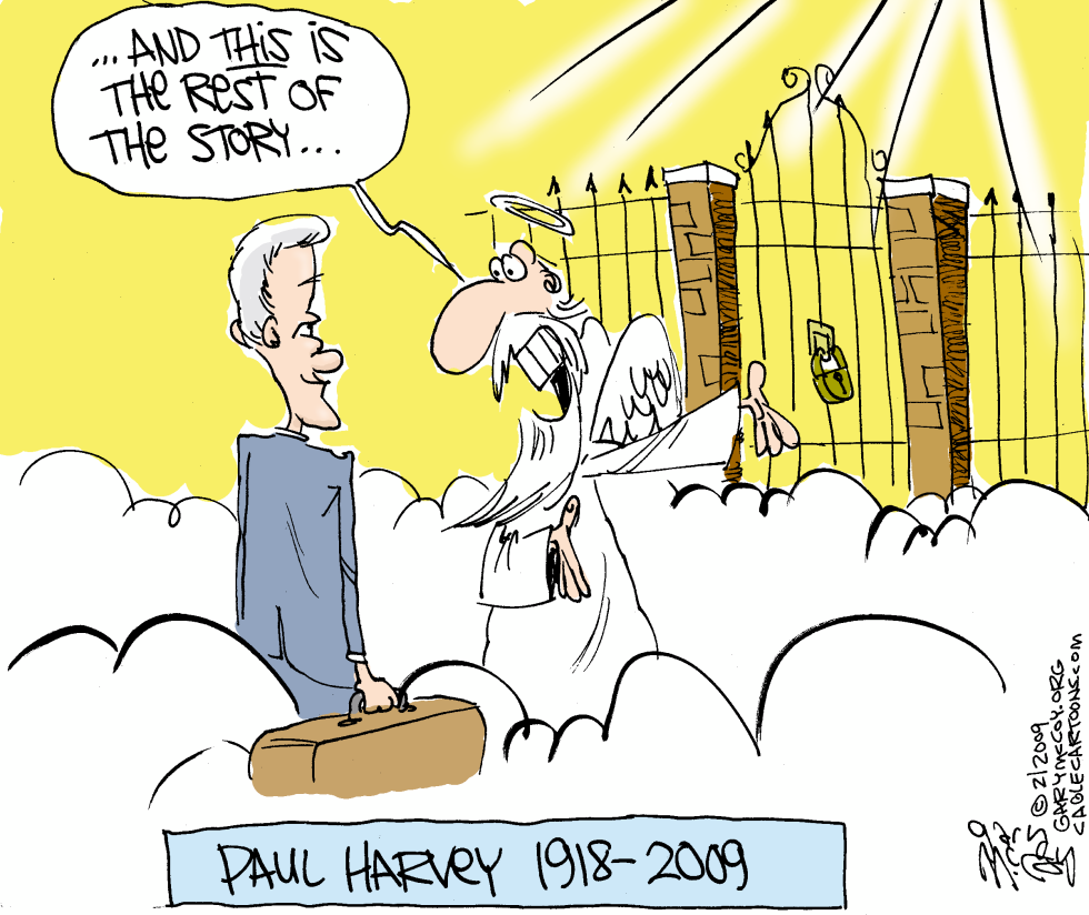  PAUL HARVEY by Gary McCoy