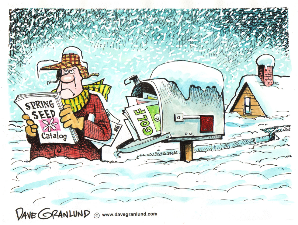  SNOW AND SPRING FEVER by Dave Granlund