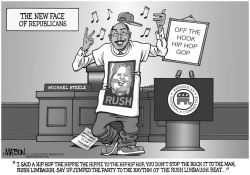 MICHAEL STEELE'S HIP HOP GOP by RJ Matson