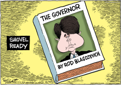 ROD BLAGOJEVICH by Bob Englehart