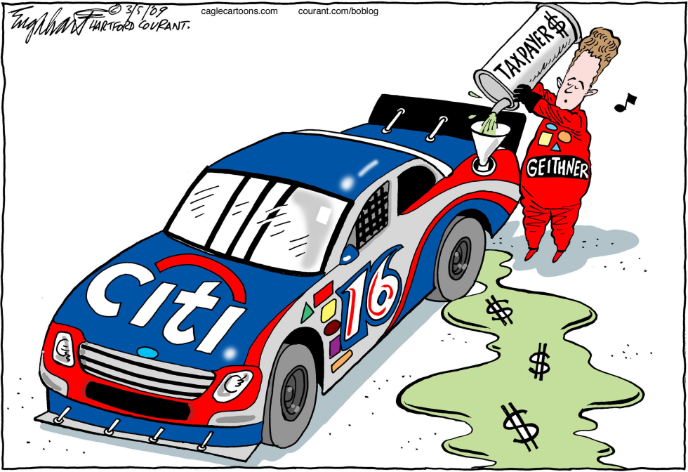  CITIGROUP by Bob Englehart