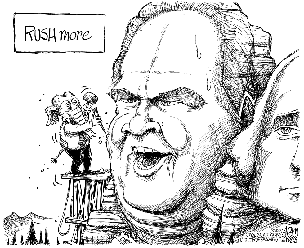  GOPS RUSHMORE by Adam Zyglis