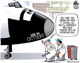 SHUTTLE SET TO EXPIRE by Parker