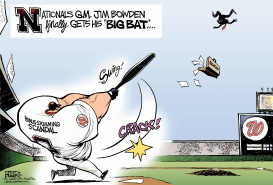 LOCAL DC - NATIONALS BIG BAT by Nate Beeler