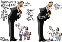 HEALTH UNCARING by Pat Bagley