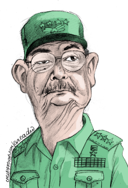 RAúL CASTRO CUBACOL by Arcadio Esquivel