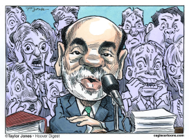 BEN BERNANKE  by Taylor Jones