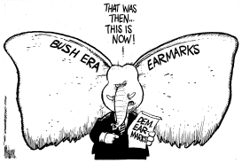 EARMARKS by Mike Lane