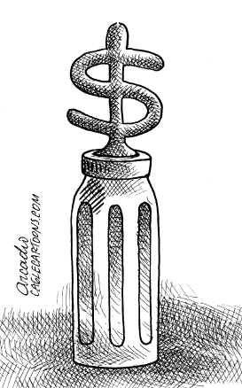 LECHE Y DóLAR by Arcadio Esquivel