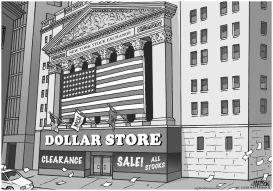 NYSE DOLLAR STORE by RJ Matson