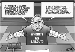 BERNIE MADOFF'S PLEA by RJ Matson