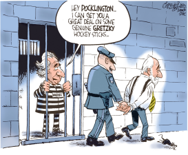 MADOFF OFF TO JAIL by Patrick Corrigan