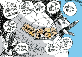 FLYBY ADVICE by Pat Bagley