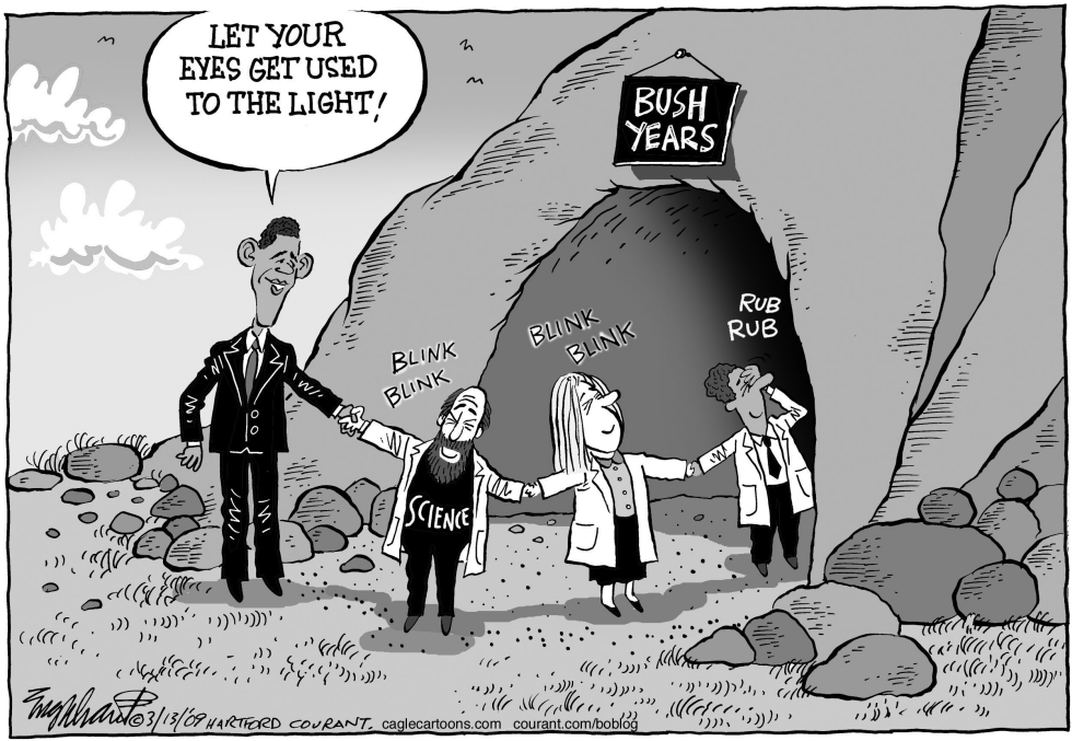  SCIENCE MAKES A COMEBACK by Bob Englehart