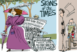 DEAD NEWS WALKING by Pat Bagley