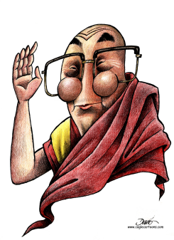 DALAI LAMA by Dario Castillejos