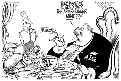 AIG BONUSES by Mike Lane