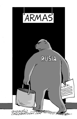 RUSIA VA DE COMPRAS by Arcadio Esquivel