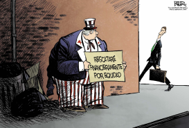 RESCATE FINANCIERO POR EQUIDAD by Nate Beeler