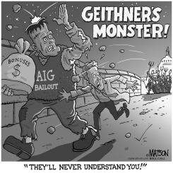 GEITHNER'S MONSTER by RJ Matson