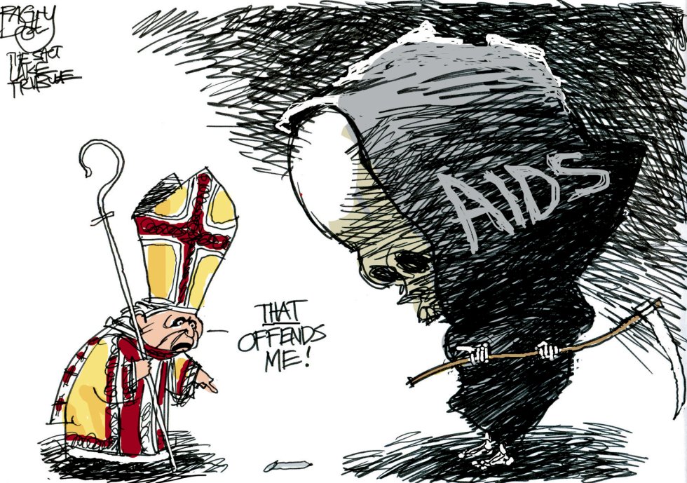  POPE BENEDICT by Pat Bagley