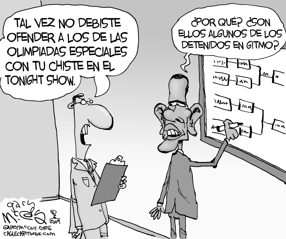  EL CHISTE DE OBAMA by Gary McCoy