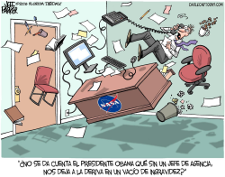 LA NASA SIN JEFE  by Parker