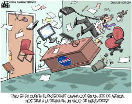 LA NASA SIN JEFE  by Parker