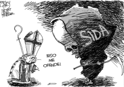 EL PAPA BENEDICTO XVI by Pat Bagley