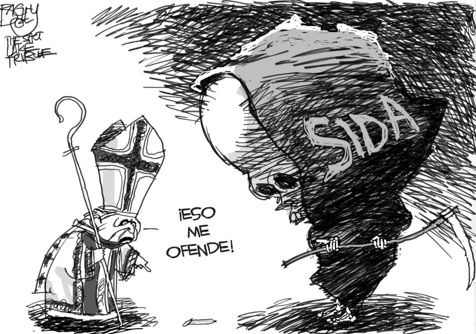  EL PAPA BENEDICTO XVI by Pat Bagley