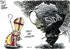 EL PAPA BENEDICTO XVI  by Pat Bagley