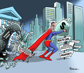 SUPERMAN IN CRISIS by Paresh Nath