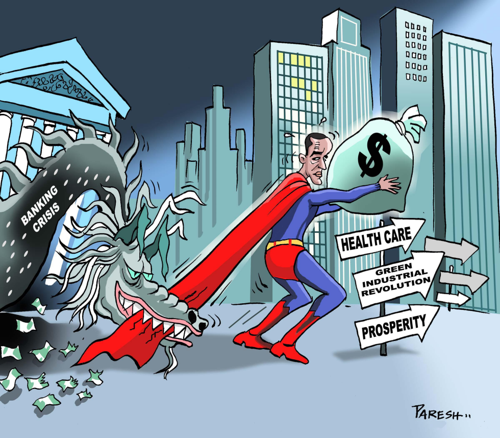  SUPERMAN IN CRISIS by Paresh Nath