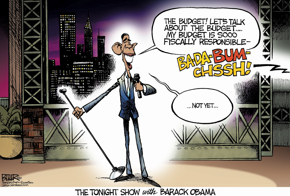  COMEDIAN IN CHIEF by Nate Beeler