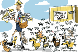 WATCH DOGMAS by Pat Bagley