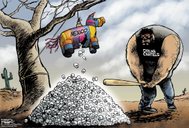 MEXICAN PIñATA by Nate Beeler