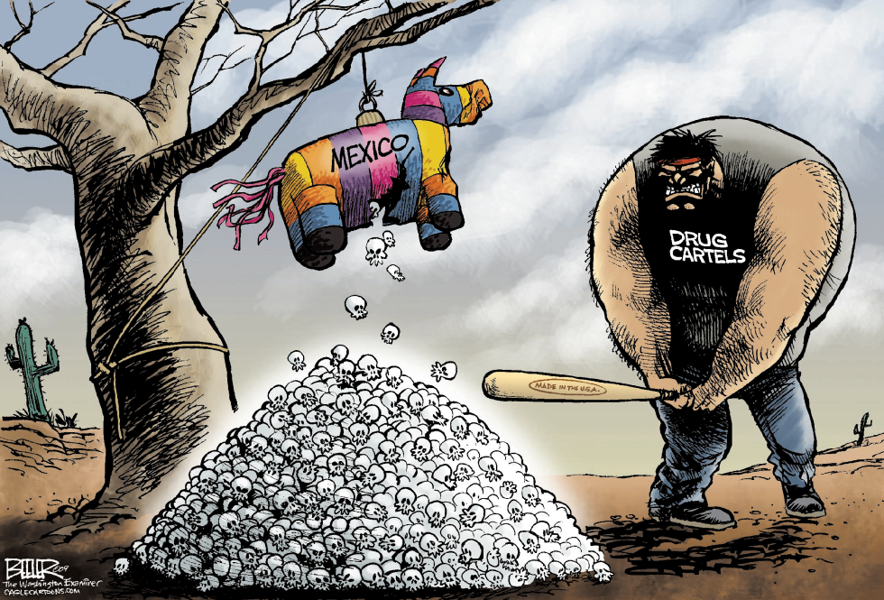  MEXICAN PIñATA by Nate Beeler