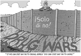 JUST SAY NO TO DRUG WARS by RJ Matson