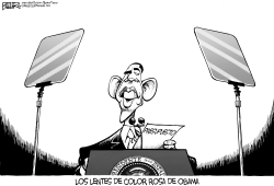 LENTES DE  ROSA by Nate Beeler