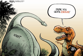 JURASSIC DETROIT by Nate Beeler