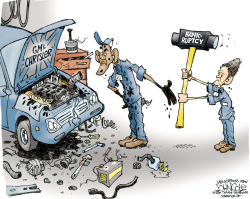 OBAMAS GARAGE by John Cole